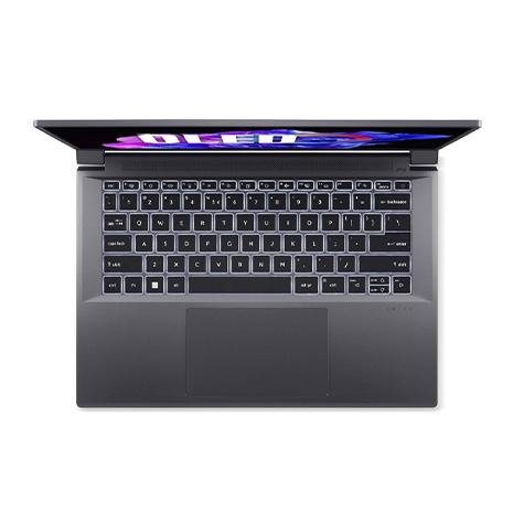 ACER Swift Go SFG14-63-R90F 灰 14吋AI筆電 (2.8K OLED/AMD R5-8645HS/16G DDR5/512G+1T PCIE SSD/WIN 11)【硬碟升級特仕版】
