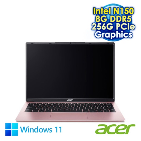 ACER Aspire Lite 14 AL14-32P-C4QB 粉 14吋文書筆電 (WUXGA IPS/Intel N150/8G DDR5/256G PCIe SSD/WIN 11)