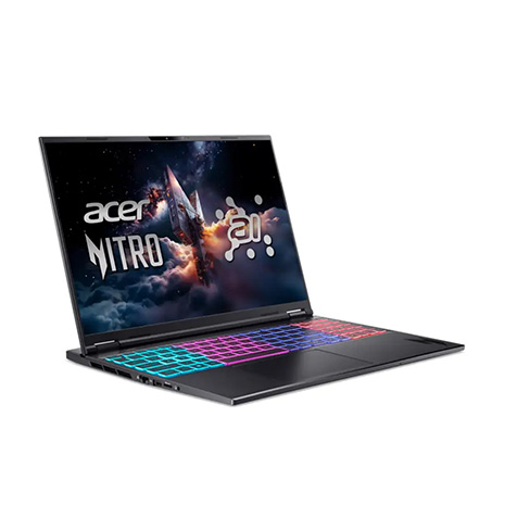 ACER Nitro AN16S-61-R23D 黑 16吋AI電競筆電 (WUXGA IPS 180Hz/AMD Ryzen AI 9 365/16G+16G DDR5/1T PCIe SSD/NVIDIA RTX 5070 8G/WIN 11)