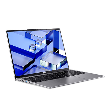 ACER Aspire Pro APRO16-51P-55TB 曜月灰 16吋商務效能筆電 (WUXGA IPS/Intel Core 5 120U/16G+16G DDR5/1T PCIE SSD/WIN 11 PRO)【記憶體升級特仕版】