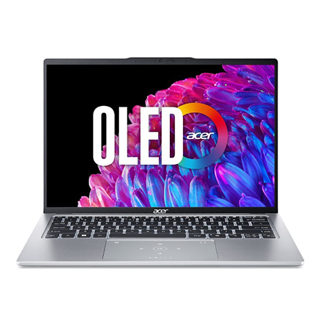 ACER Swift Go 14 SFG14-73-731T 銀 14吋AI&EVO筆電 (2.8K OLED/Intel Ultra 7 155H/16G DDR5/512G+512G PCIE SSD/WIN 11)【硬碟升級特仕版】