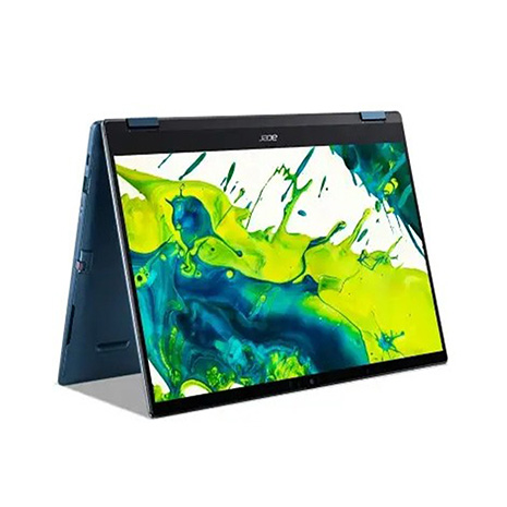 Acer Swift Spin SFSP14-Q51T-X58M 藍 14吋Copilot+ PC 360度翻轉觸控筆電 ( WQXGA IPS 120Hz/Qualcomm Snapdragon X Elite X2E-78100/16G DDR5/512G PCIe SSD/WIN 11)