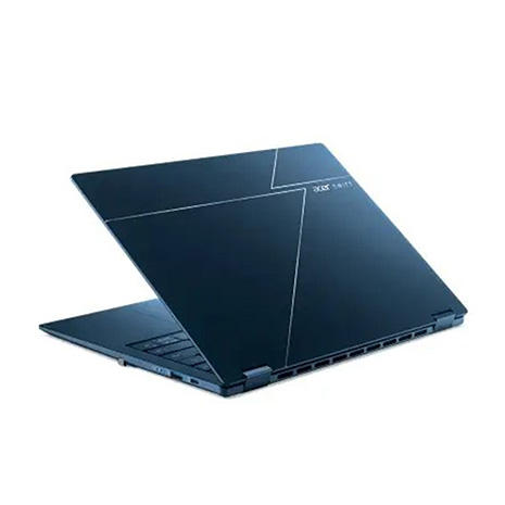 Acer Swift Spin SFSP14-Q51T-X58M 藍 14吋Copilot+ PC 360度翻轉觸控筆電 ( WQXGA IPS 120Hz/Qualcomm Snapdragon X Elite X2E-78100/16G DDR5/512G PCIe SSD/WIN 11)