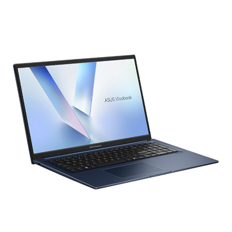 ASUS Vivobook 17 X1704MA-0031B320 午夜藍 17.3吋文書效能筆電 (FHD IPS/Intel Core 5 320/8G DDR5/512G PCIe SSD/WIN 11)
