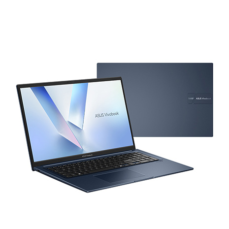 ASUS Vivobook 17 X1704MA-0031B320 午夜藍 17.3吋文書效能筆電 (FHD IPS/Intel Core 5 320/8G DDR5/512G PCIe SSD/WIN 11)