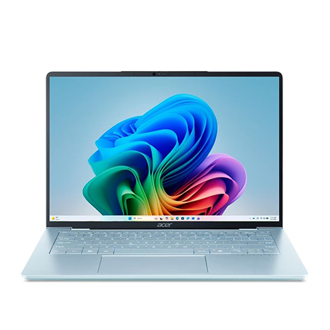 ACER Swift Air SFA14-72M-55ZV 藍 14吋AI輕薄筆電 (2.8K OLED 90Hz/Intel Core Ultra 5 338H/16G DDR5/512G PCIe SSD/WIN 11)