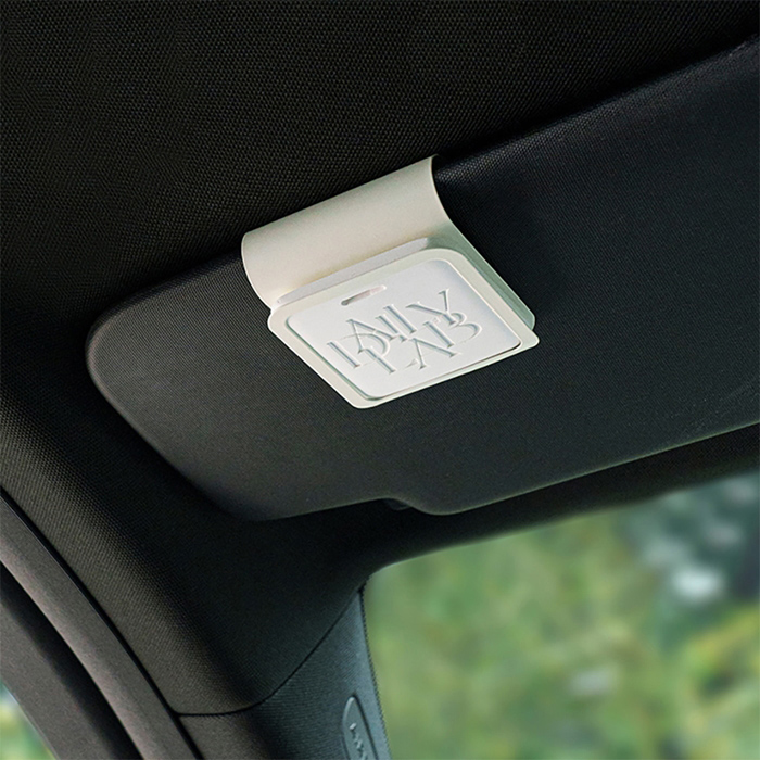 Daily Lab 隱形汽車遮陽板夾香氛 套裝組