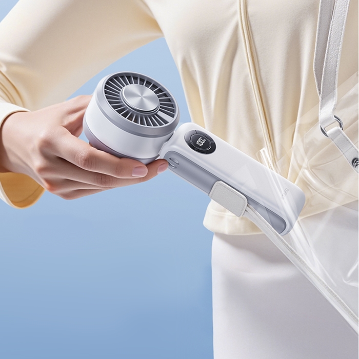 Rtako銳塔克LQ T50手持式桌面式冰敷高速風扇3600mAh