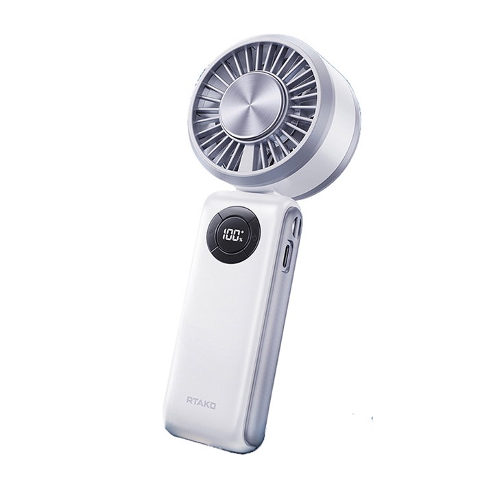 Rtako銳塔克LQ T50手持式桌面式冰敷高速風扇3600mAh