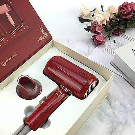 SIAU詩杭 低輻射復古限定款吹風機-摩登紅CL-600-RD 震旦代理 精美禮盒