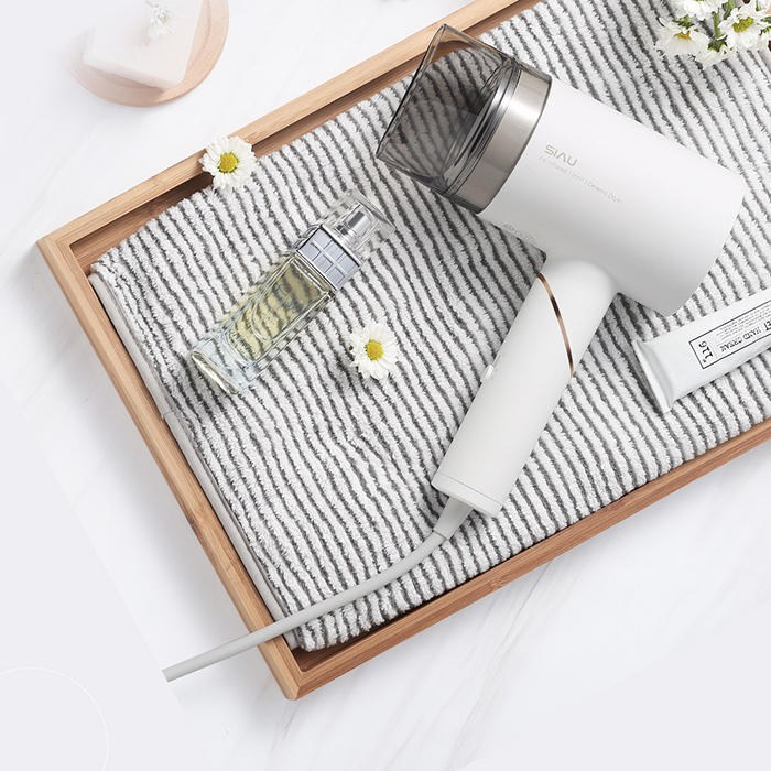 SIAU詩杭 智能恆溫低輻射負離子陶瓷吹風機 暖灰白 CL-501-WH 震旦代理