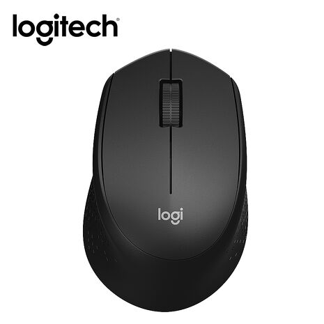 Logitech 羅技 M331 靜音滑鼠-黑