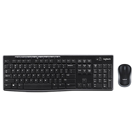 Logitech 羅技 MK270R 無線滑鼠鍵盤組