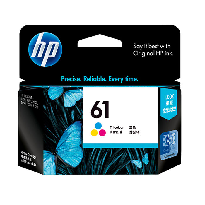 HP CH562WA (No.61) 彩色墨水匣