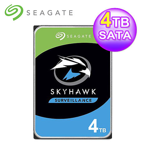 Seagate 希捷 SkyHawk 監控鷹 4TB 3.5吋 監控硬碟(ST4000VX013)
