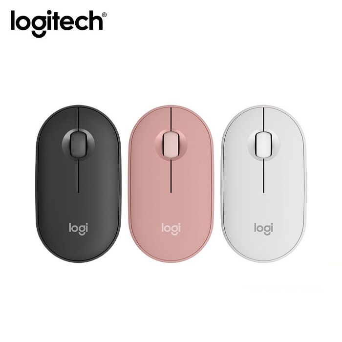 【Logitech 羅技】M350S 鵝卵石無線滑鼠