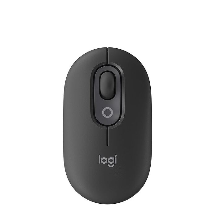 Logitech 羅技 POP MOUSE 無線藍牙滑鼠 - 石墨黑