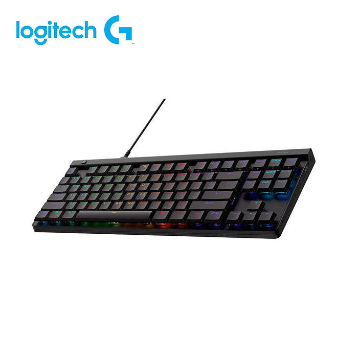 Logitech G G515 輕薄有線機械式 TKL 電競鍵盤 黑色