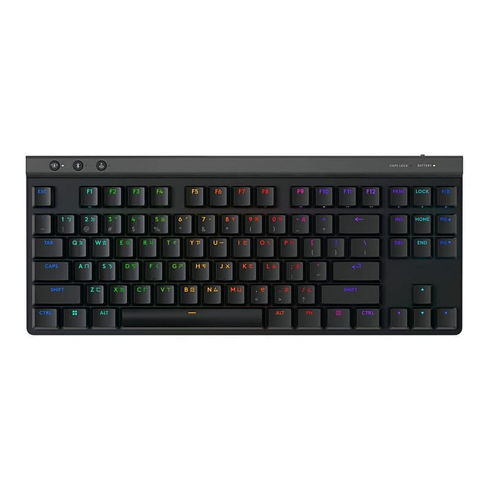 Logitech G G515 輕薄有線機械式 TKL 電競鍵盤 黑色