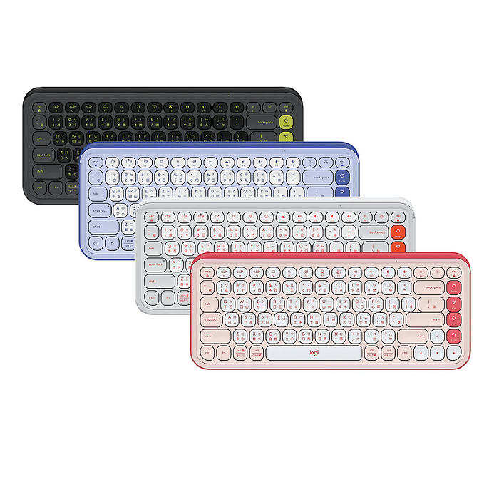 Logitech 羅技 POP ICON KEYS 無線藍牙鍵盤