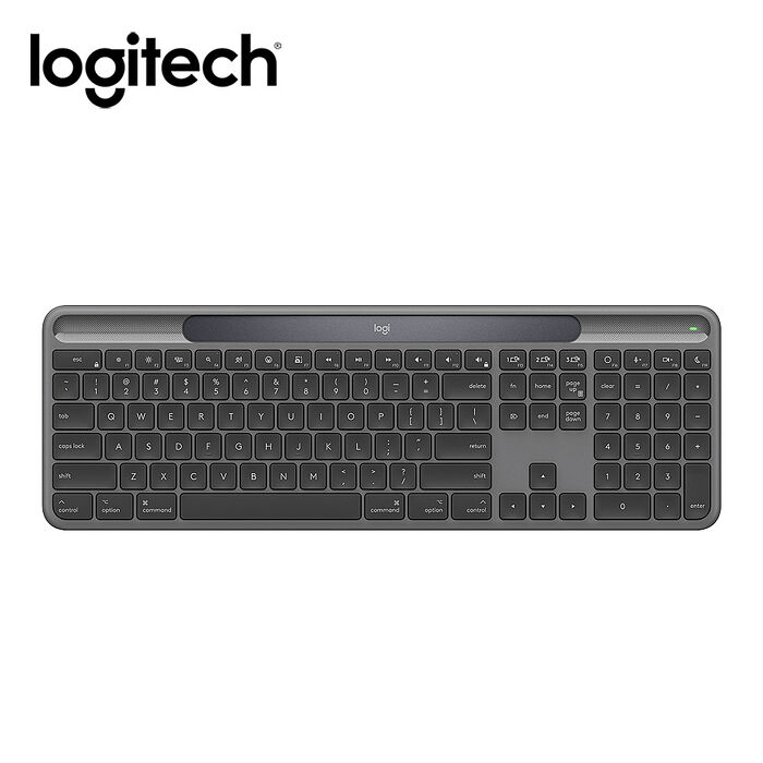 Logitech 羅技 Slim Solar+ K980 光能無線鍵盤 石墨灰