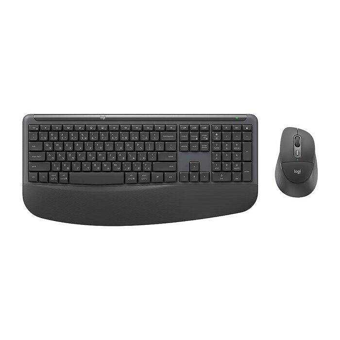 【Logitech 羅技】MK880多工無線鍵盤滑鼠組 黑色
