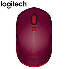 Logitech 羅技 M337 藍牙無線滑鼠 紅
