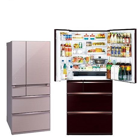 【領券再折千】MITSUBISHI 三菱電機 705L 日製六門變頻冰箱 MR-WX71C -含基本安裝+舊機回收