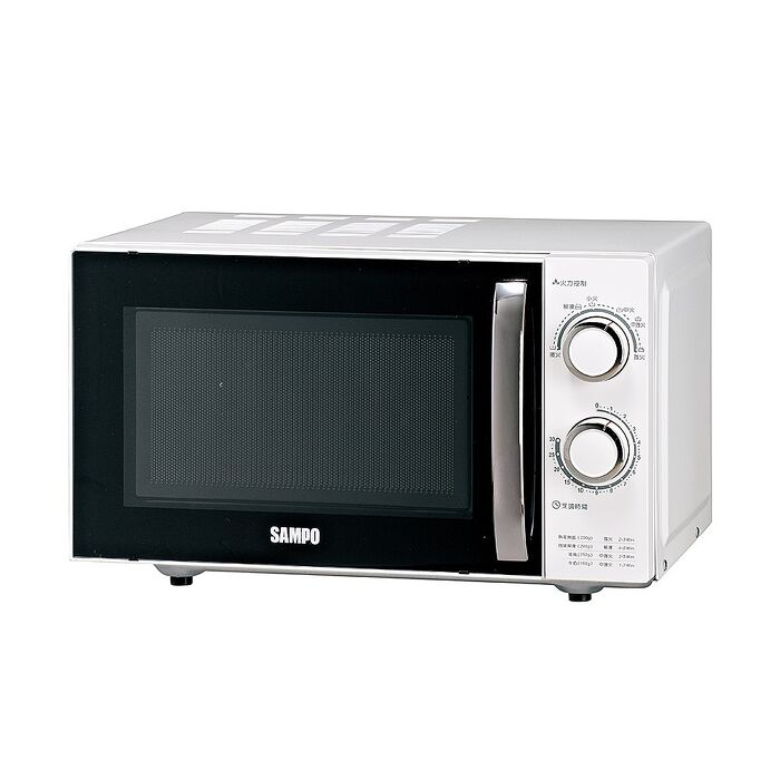 SAMPO 聲寶 20L平台式機械式微波爐 RE-N220PR