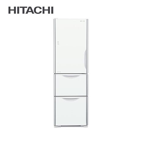 Hitachi 日立 三門左開331L變頻琉璃冰箱 RG36BL -含基本安裝+舊機回收