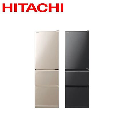 (員購)Hitachi 日立 三門331L變頻髮絲紋鋼板冰箱 RV36C - 含基本安裝+舊機回收