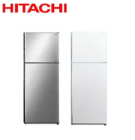 (員購)Hitachi 日立  雙門417L變頻鋼板冰箱 RVX429 - 含基本安裝+舊機回收