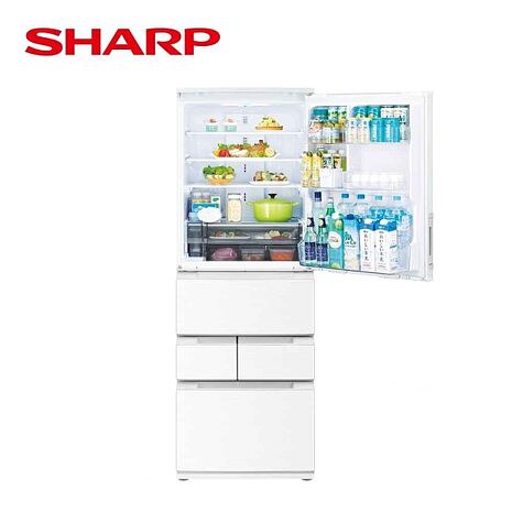 SHARP 夏普 五門504L 變頻左右開冰箱 SJ-MW51KT -含基本安裝+舊機回收