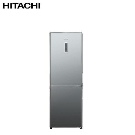 Hitachi 日立 雙門琉璃鏡面313L變頻冰箱HRBN5366DFX -含基本安裝+舊機回收(員購)