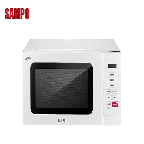 SAMPO 聲寶 20L 轉盤式微電腦微波爐 RE-J204TM -