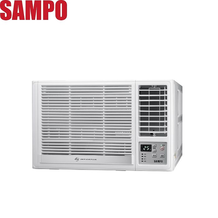 好禮多選1 SAMPO 聲寶 變頻右吹冷暖窗型冷氣AW-RH22DC -含基本安裝+舊機回收
