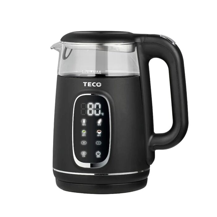 TECO 東元 1.7L 智能溫控玻璃電熱快煮壺  XYFYK1704B -