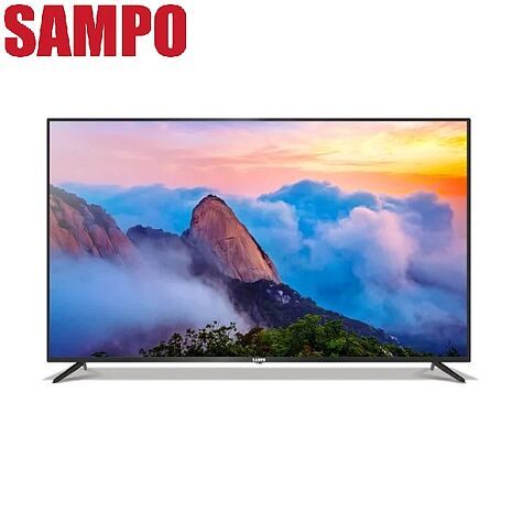 SAMPO 聲寶 55吋 4K UHD電視 EM-55FCT610 - 含基本安裝+舊機回收 贈 7-11商品卡1500元