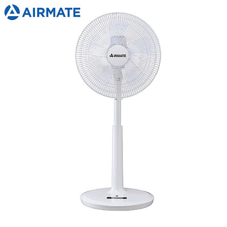 AIRMATE 艾美特 14吋五片扇葉電漿淨化離子DC立扇(附遙控器)(福利品) FS35173A -