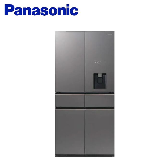 Panasonic 國際牌 650L六門變頻美式大容量對開電冰箱(無邊框霧面玻璃)NR-F651PG 含標準安裝與回收舊機