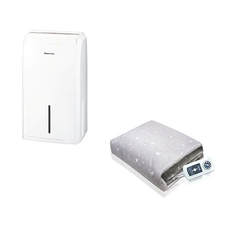 Panasonic 國際牌 6L除濕機(F-Y12PM)+甲珍 雙人恆溫電熱毯(KR3800J)