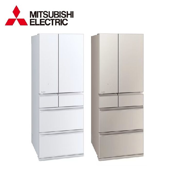 MITSUBISHI 三菱 日製六門607L 變頻玻璃鏡面冰箱 MR-WZ61N - 含基本安裝+舊機回收
