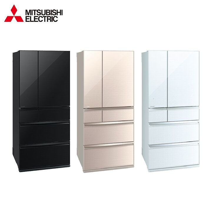 MITSUBISHI 三菱 日製六門 705L 變頻玻璃鏡面冰箱 MR-WX71N - 含基本安裝+舊機回收