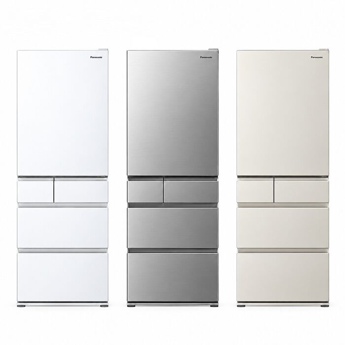 Panasonic 國際牌 日製五門502L變頻鋼板冰箱 NR-E509XT 含標準安裝與回收舊機【原廠登錄送】