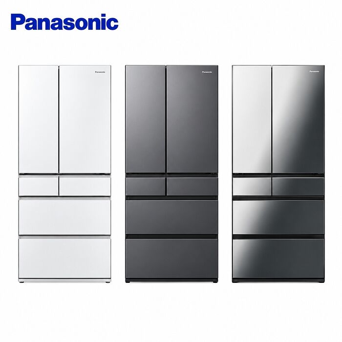 Panasonic 國際牌 日製650L六門鏡面玻璃變頻電冰箱 NR-F653WX 含標準安裝與回收舊機【原廠登錄送】